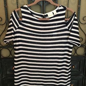 Resort Style Cold Shoulder Top